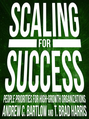 cover image of Scaling for Success